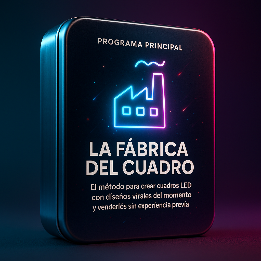 LA FABRICA DEL CUADRO - CURSO COMPLETO ( VIDEOS + BONUS DE REGALO)